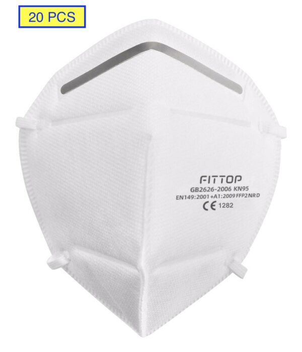 20 PCS FITTOP KN95 Face Mask